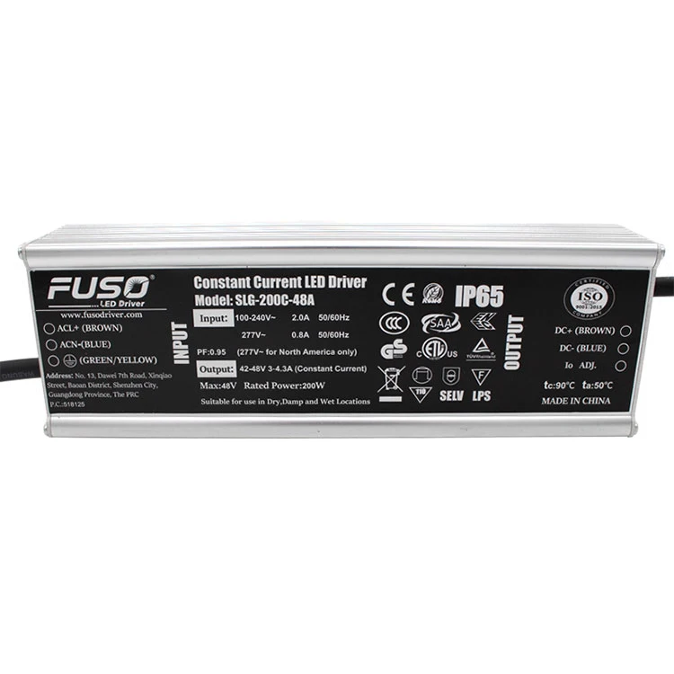 Driver LED de corrente constante 200w